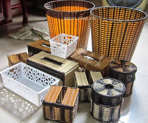 Giỏ rác mây R010